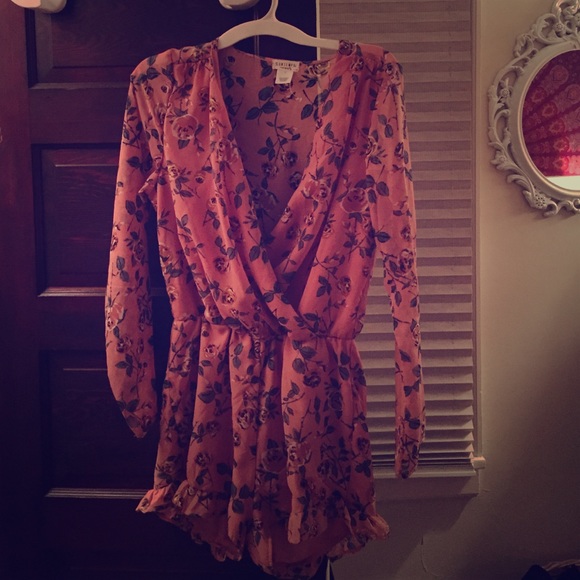 Floral Romper by Wet Seal