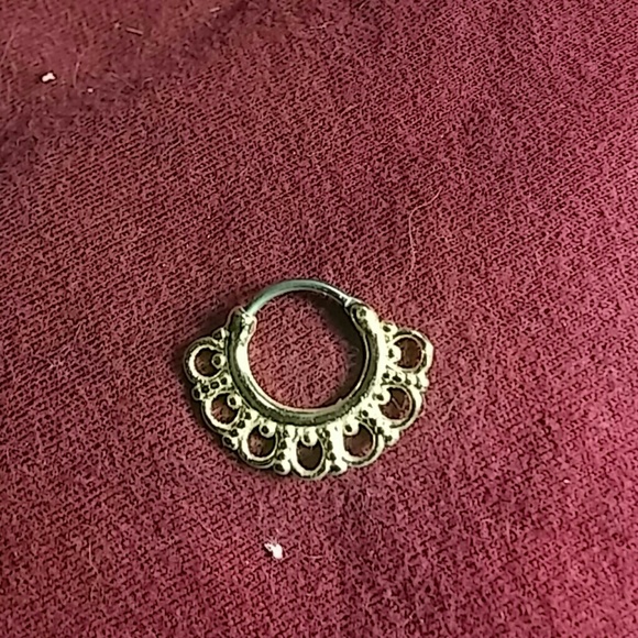 Gold septum ring