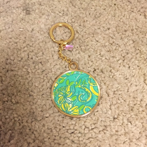 Lilly Pulitzer Accessories - Lilly Pulitzer Tri Delta Key Chain