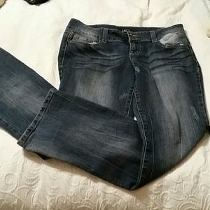 ⓂL.e.i - Junior Dark Blue Jeans