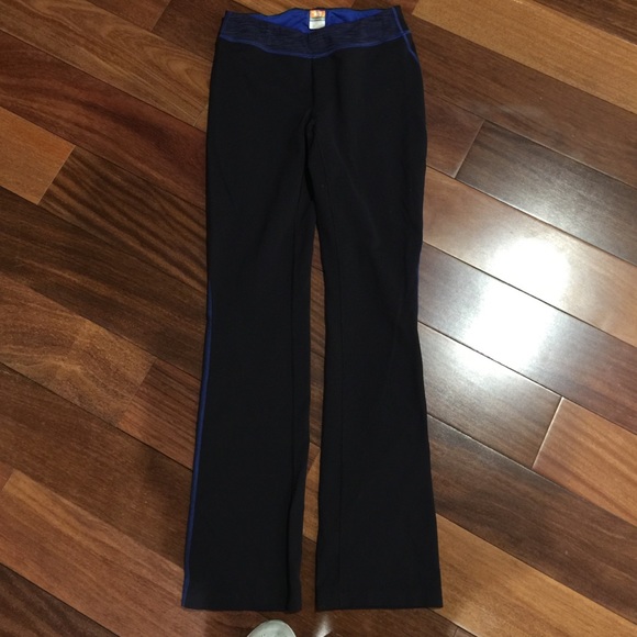 EUC Lucy cobalt blue and black Powermax yoga pant