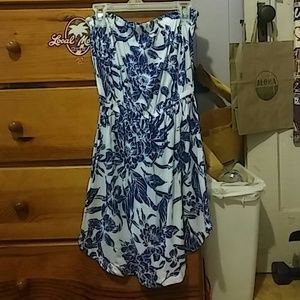 Hawaiian print dress