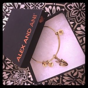 Alex and Ani "Cattail" bangle