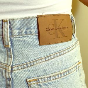 Vintage Calvin Klein high waisted jeans