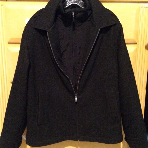 Men's black jacket