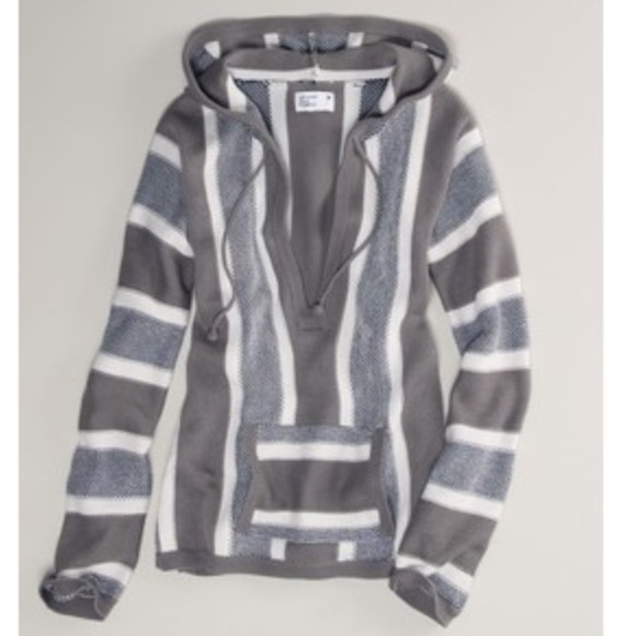 American Eagle Baja Beach Hoodie Small