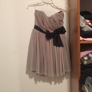 Grey and black Dress