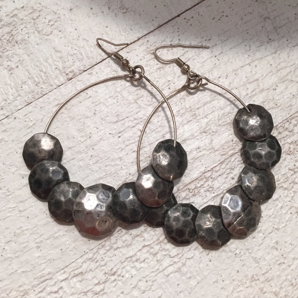 Hoop Earrings with Decorations