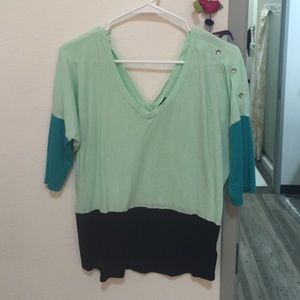 Express multi solid shirt