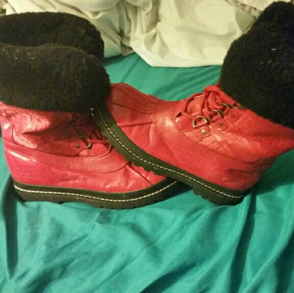 Coach snow boots