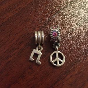 Pandora spacer charms!