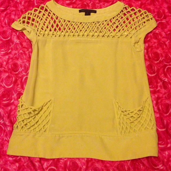 Cute part-mesh top