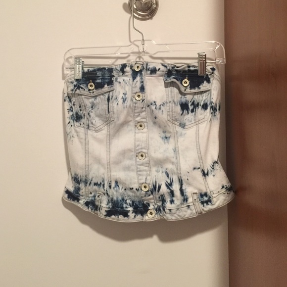 Denim Tube Top