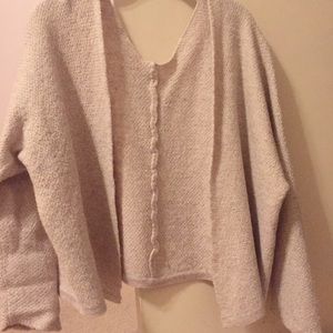 Brandy melville cream Caroline cardigan