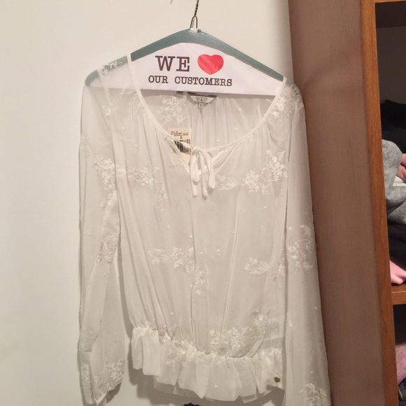 Lacey white shirt