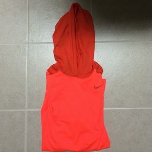 Nike Men's running dri fit pullover hoodie (large)