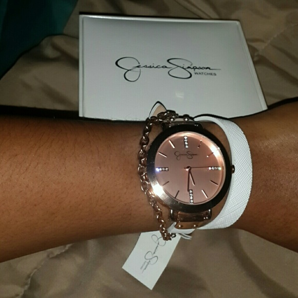 🔽Final Drop🔽 Jessica Simpson Double Wrap Watch