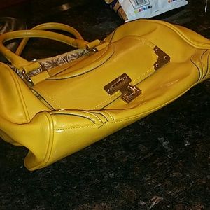 Mustard yellow handbag