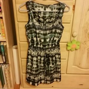 Blue TieDye Dress