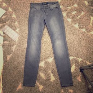 Lucky Brand grey Charlie skinny jeans
