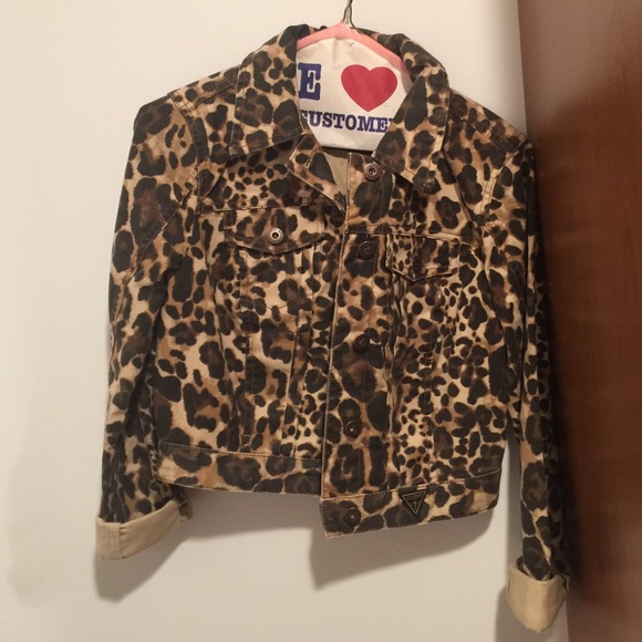 Cheetah print jacket
