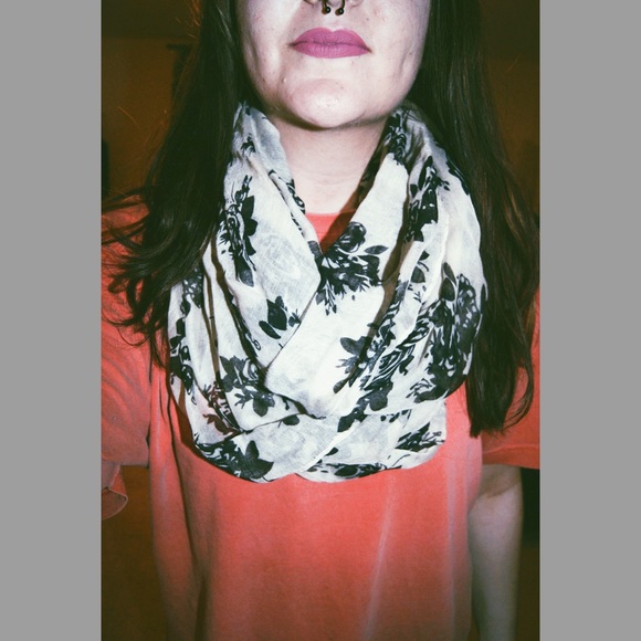 Charlotte Russe Floral Scarf