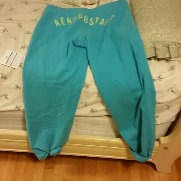Sea Blue Aeropostale Sweatpants!
