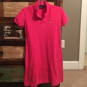 XS Ralph Lauren Polo dress with lime green Polo