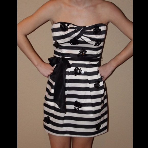 BCBG Strapless Dress