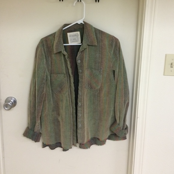 Free people button down