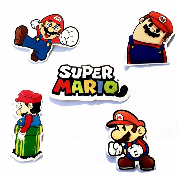 5 Super Mario Bumper Stickers