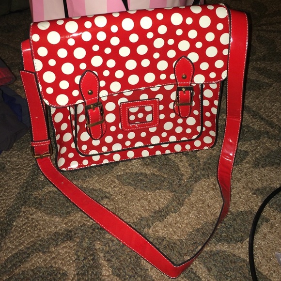 High fashion/80's Downeast Basics satchel