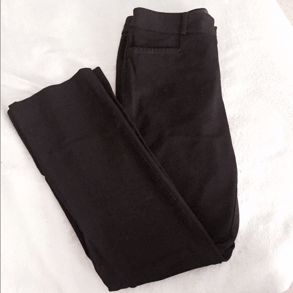Banana Republic Sloan Fit Black Dress Pants