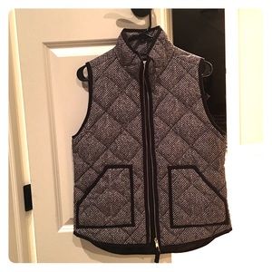 J. Crew Herringbone Vest