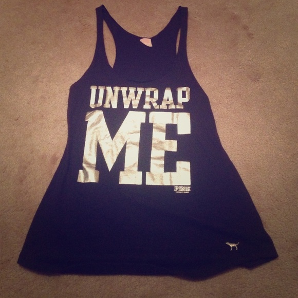 VS PINK unwrap me tank