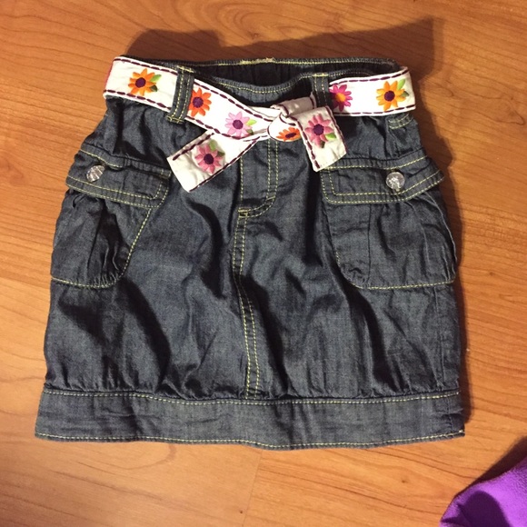 Girls Jean Skirt
