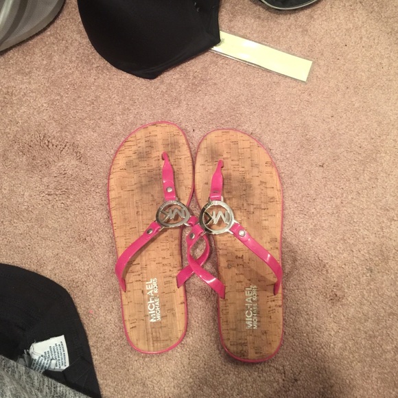 Michael Kors flip flops