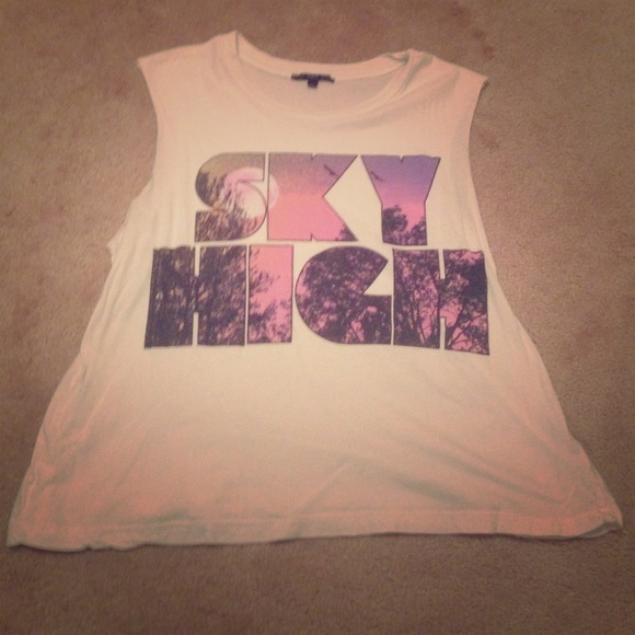 UO sky high muscle tank