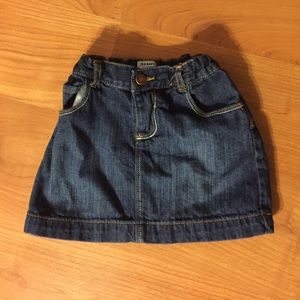 Girls Jean Skirt