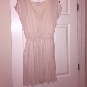 Sandy beige dress