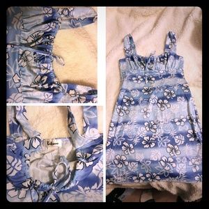 Hawaiian flower dress