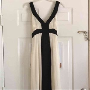 Petite White and black Dress