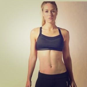 Black Reebok CrossFit sports bra