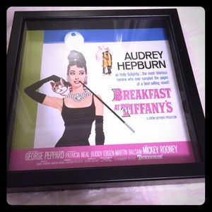 "Breakfast at Tiffany's" wall decor!