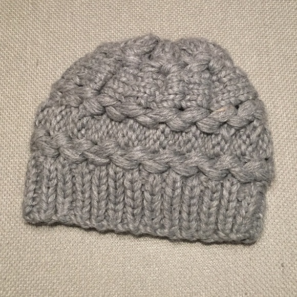 Chunky knit beanie