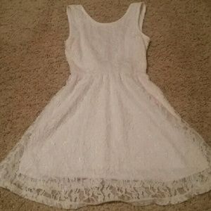 Beautiful white lace dress