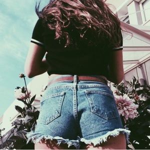 Brandy Melville Jean Shorts
