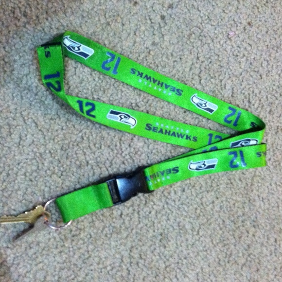 Seahawks lanyard