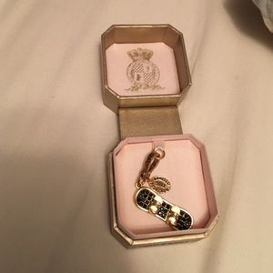 Juicy Couture limited edition snowboard charm