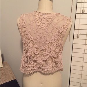 Lace vest